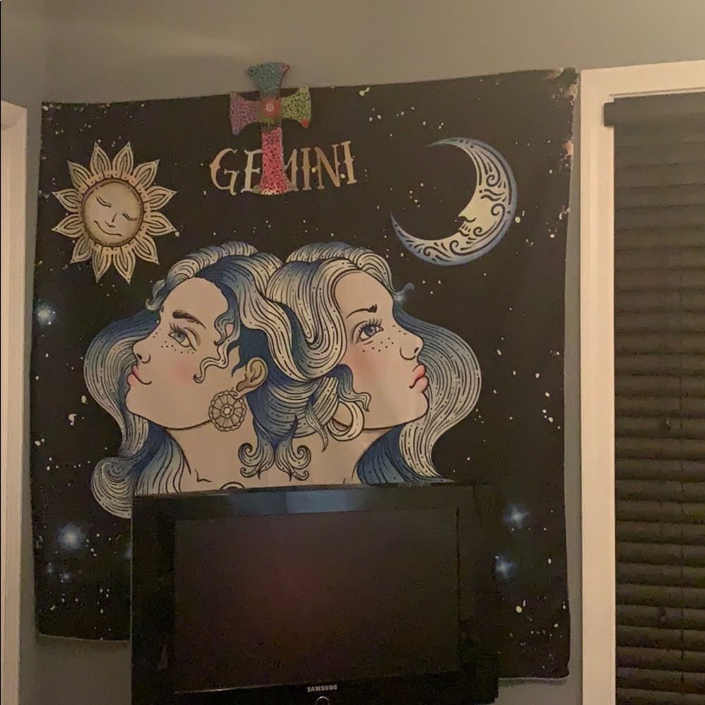 Gemini tapestry , good condition